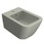 Immagine di BIDET STONE SOSPESO 52x36 CM CERAMICA COLORE CACHEMIRE GLOBO