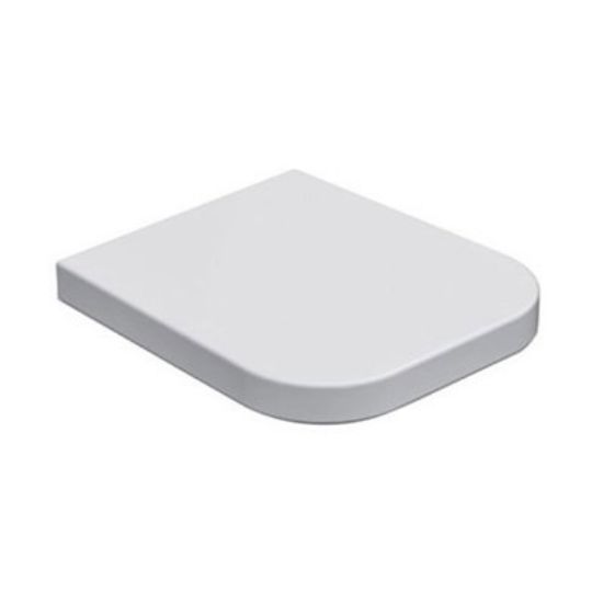 Immagine di COPRIWATER STONE 52x36 CM CHIUSURA RALLENTATA BIANCO LUCIDO GLOBO