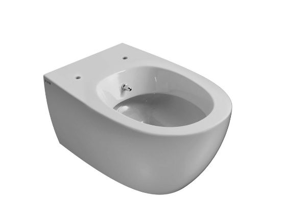 Immagine di VASO/BIDET 4ALL SOSPESO 54x36 CM CERAMICA BIANCA GLOBO (SENZA SEDILE)