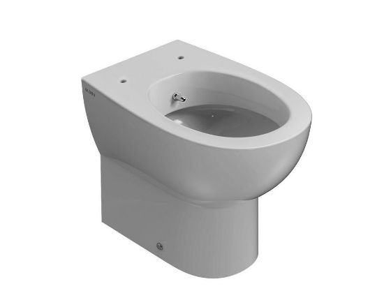 Immagine di VASO/BIDET 4ALL MULTI FILO PARETE 54x36 CM CERAMICA BIANCA GLOBO (SENZA SEDILE)