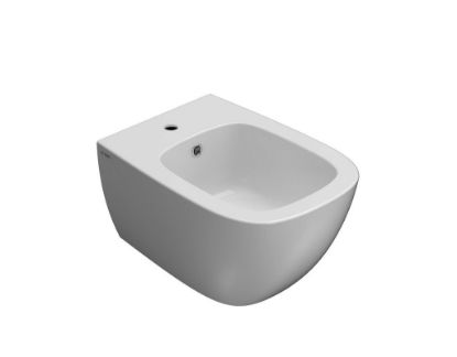 Immagine di BIDET GENESIS SOSPESO 50x36 CM MONOFORO CERAMICA BIANCA GLOBO
