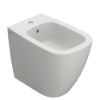 Immagine di BIDET GENESIS SOSPESO 55x36 CM CERAMICA BIANCA OPACA GLOBO