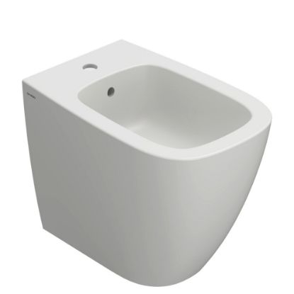 Immagine di BIDET GENESIS SOSPESO 55x36 CM CERAMICA BIANCA OPACA GLOBO