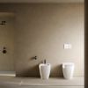 Immagine di BIDET GENESIS SOSPESO 55x36 CM CERAMICA BIANCA OPACA GLOBO