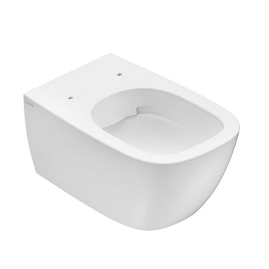 Immagine di VASO GENESIS SOSPESO SENZA BRIDA CM 50x36 CERAMICA BIANCA GLOBO (SENZA SEDILE)