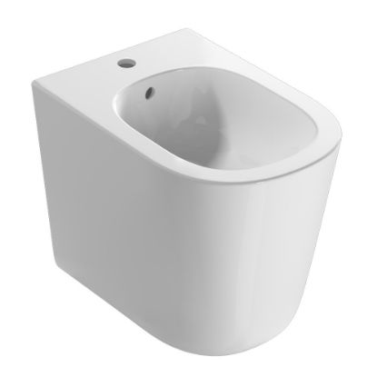 Immagine di BIDET LALITA FILO PARETE CERAMICA BIANCA GLOBO