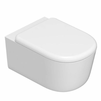 Immagine di VASO LALITA SOSPESO CERAMICA BIANCA GLOBO (SENZA SEDILE)