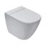 Immagine di VASO STOCKHOLM FILO PARETE 51 CM CERAMICA BIANCA GLOBO (SENZA SEDILE)