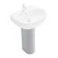 Immagine di COLONNA PER LAVABI GRACE CERAMICA BIANCA GLOBO