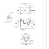 Immagine di BIDET GRACE SOSPESO MONOFORO NEW CERAMICA BIANCA GLOBO