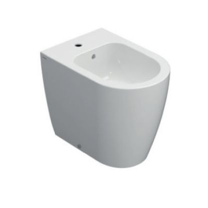Immagine di BIDET MODE FILO PARETE 53 CM MONOFORO CERAMICA BIANCA GLOBO