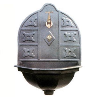 Immagine di FONTANA DA MURO BELGIO IN GHISA MORELLI