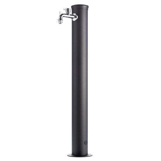 Immagine di FONTANA COLORE ANTRACITE ALTA CON 1 RUBINETTO BEL-FER