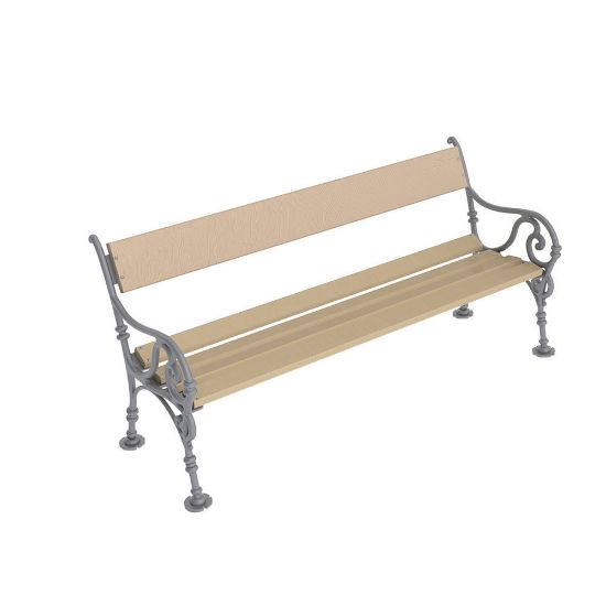 Immagine di PANCHINA VIENNA PINO IN GHISA MCP