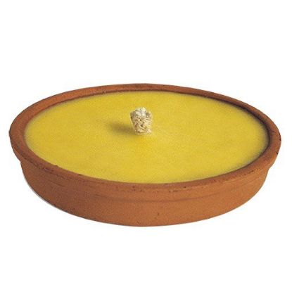 Immagine di CANDELA SUN TERRACOTTA GERANIO DIAMETRO 14 CM