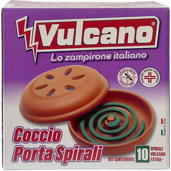 Immagine di COCCIO CON ZAMPIRONE A SPIRALE CONFEZIONE 10 PZ VULCANO