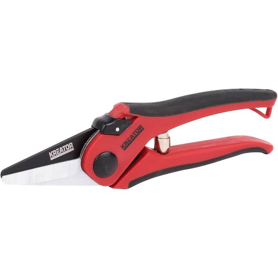 Immagine di FORBICE PER FIORI MANICO RIVESTITO PVC IMPORTAZIONE MISTRAL