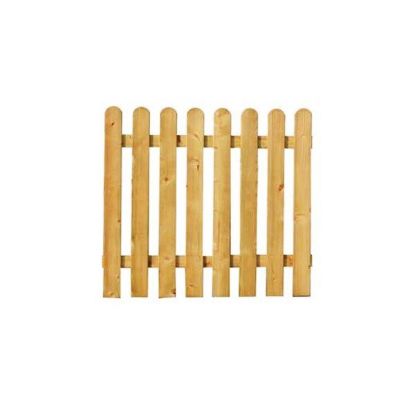 Immagine di CANCELLO STECCATO AUTOCLAVATO ALTEZZA 100 CM - LARGHEZZA 100 CM