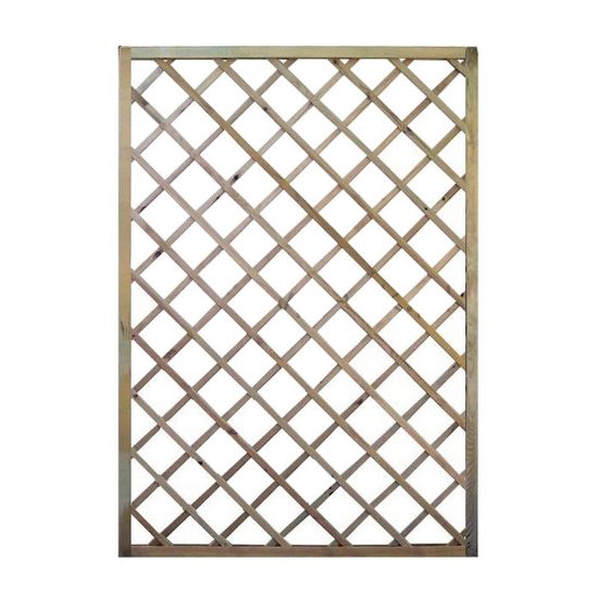 Immagine di GRIGLIATO AUTOCLAVATO ALTEZZA 180 CM LARGHEZZA 120 CM MAGLIA 12 CM