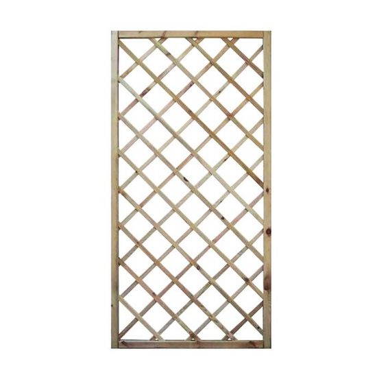 Immagine di GRIGLIATO AUTOCLAVATO ALTEZZA 180 CM LARGHEZZA 90 CM MAGLIA 12 CM