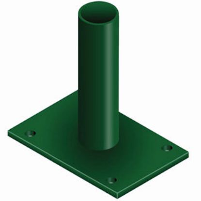 Immagine di SUPPORTO PER FISSAGGIO PALO CON STOP SERIE LARIO