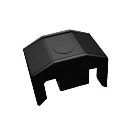 Immagine di PIASTRINA IN PP CON VITE SERIE LARIO BLISTER 12 PZ