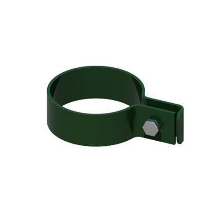 Immagine di COLLARE PLASTIFICATO VERDE ATTACCO SINGOLO Ø 48 MM SERIE LARIO BLISTER 6 PZ