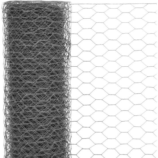 Immagine di RETE PER POLLI BUCO D'API MAGLIA 16 MM ALTEZZA 50 CM ROTOLO DA 50 MT