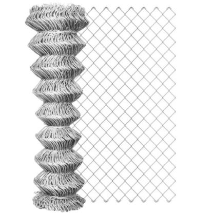 Immagine di RETE ZINCATA ROMBO ALTEZZA 1,50 MT ROTOLO 25 MT