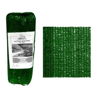 Immagine di RETE OMBREGGIANTE VERDE ALTEZZA 3 MT ROTOLO DA 4 MT