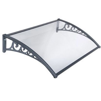 Immagine di PENSILINA GRIGIO/TRASPARENTE L150-P100 CM