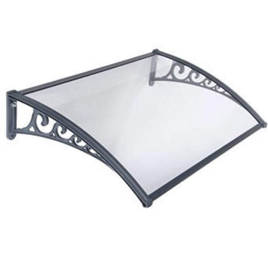 Immagine di PENSILINA GRIGIO/TRASPARENTE L150-P100 CM