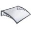 Immagine di PENSILINA GRIGIO/TRASPARENTE L120-P100 CM