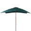 Immagine di OMBRELLONE LEGNO 3x3 MT COLORE VERDE