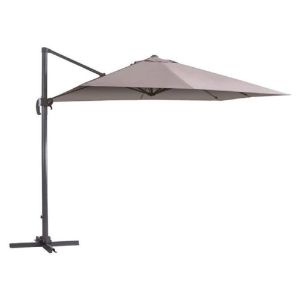 Immagine di OMBRELLONE DELUXE 3x4 MT CON BRACCIO LATERALE COLORE TORTORA