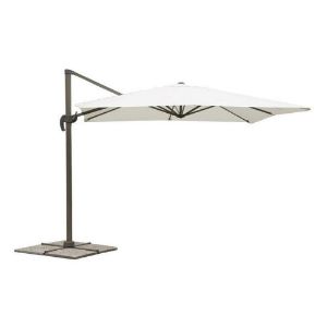 Immagine di OMBRELLONE DELUXE 3x4 MT CON BRACCIO LATERALE COLORE ECRU