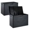 Immagine di BAULE MULTIBOX WOODY'S 160 COLORE ANTRACITE SCURO VOLUME 160 LTDIMENSIONI 77,5x44,5x53H CM TOOMAX
