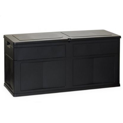 Immagine di BAULE MULTIBOX TREND COLORE NERO 320L VOLUME DIMENSIONI 119x46x60H CM TOOMAX