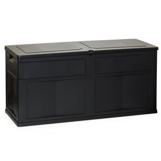 Immagine di BAULE MULTIBOX TREND COLORE NERO 320L VOLUME DIMENSIONI 119x46x60H CM TOOMAX