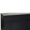 Immagine di BAULE MULTIBOX TREND COLORE NERO 320L VOLUME DIMENSIONI 119x46x60H CM TOOMAX