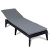 Immagine di LETTINO SIROLO SUNLOUNGER PLUS DIMENSIONI 60x186x32,5H CM COLORE ANTRACITE SCURO - ART. 953 TOOMAX