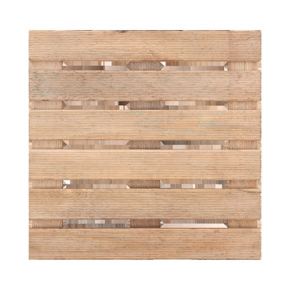 Immagine di PEDANA DA GIARDINO AUTOCLAVATA CM 50x50 6 DOGHE LOSA