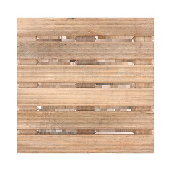 Immagine di PEDANA DA GIARDINO AUTOCLAVATA CM 50x50 6 DOGHE LOSA