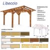 Immagine di GAZEBO LIBECCIO1 IN KIT 400x350 H 280 CM