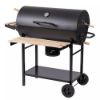 Immagine di BARBECUE CARBONELLA BESTBQ RETTANGOLARE CON COPERCHIO 108x70x100H CM RUOTE E RIPIANI IN LEGNO GALILEO