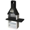 Immagine di BARBECUE PROMETEO CARBONELLA E LEGNA MISURA 125x64XH215,5 CM SAROM