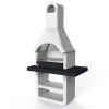 Immagine di BARBECUE MARIBOR CARBONELLA E LEGNA MISURA 114x64XH212,5 CM SAROM