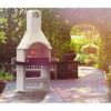 Immagine di BARBECUE MARIBOR CARBONELLA E LEGNA MISURA 114x64XH212,5 CM SAROM