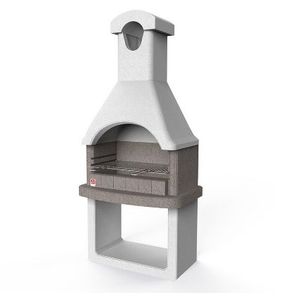 Immagine di BARBECUE COLUMBIA A CARBONELLA MISURA 88x58XH194,3 CM SAROM