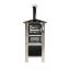 Immagine di FORNO DA ESTERNO TAFER GENESIS 80 CLASSIC INOX CON CARRELLO - CAMERA DI COTTURA CM 47x83 TAFER